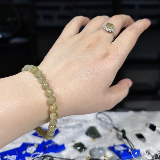 Chuỗi Vòng Tay Ngọc Tự Nhiên Thanh Nhã